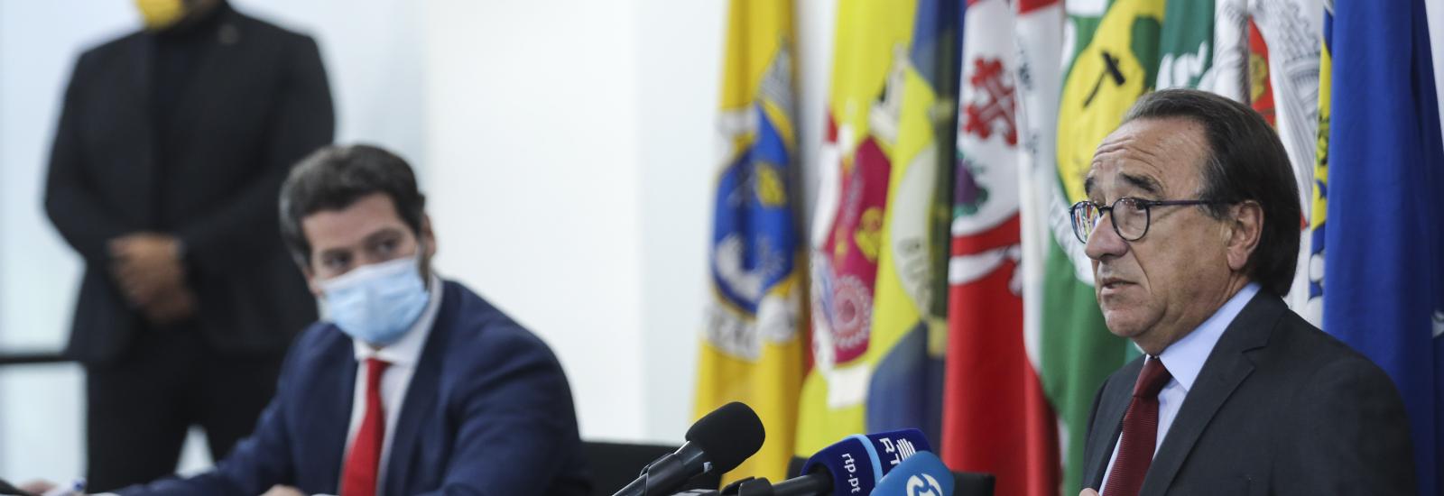 Pedro Arroja apresenta programa eleitoral do Chega às eleições legislativas, no dia 23 de dezembro de 2021