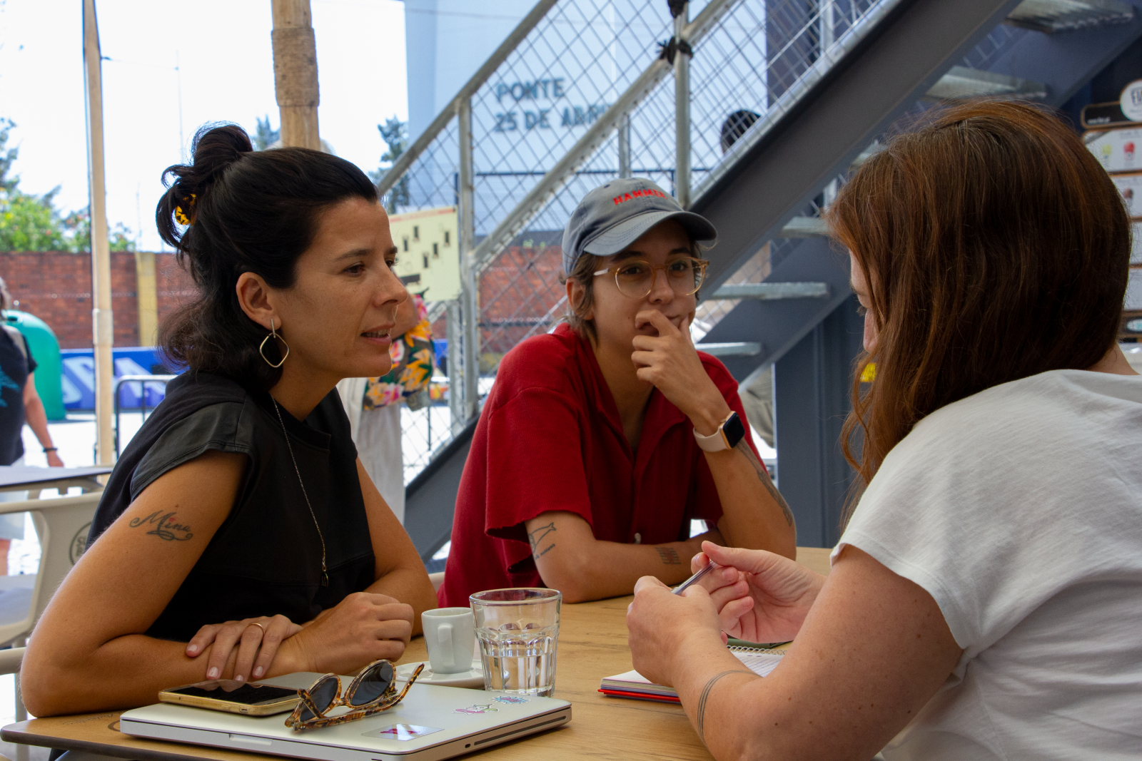 Mariana Silva Duarte, Filipa Marinho e Isabel Lindim