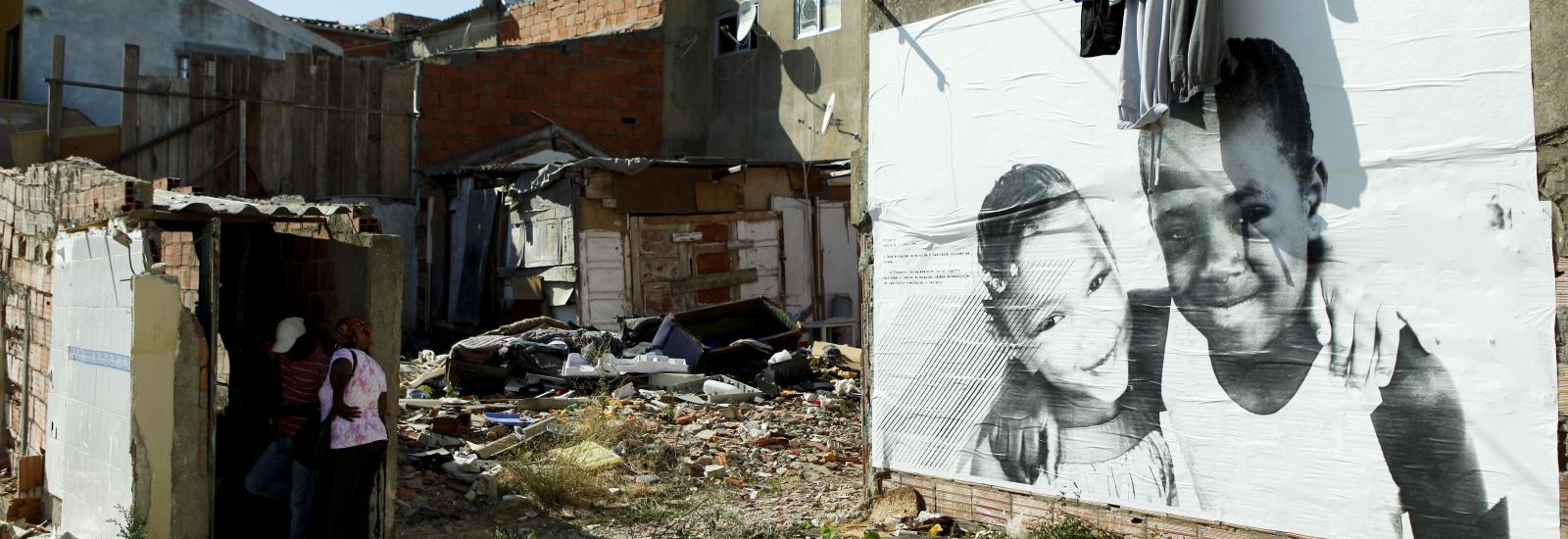 Bairro de Santa Filomena parcialmente destruído