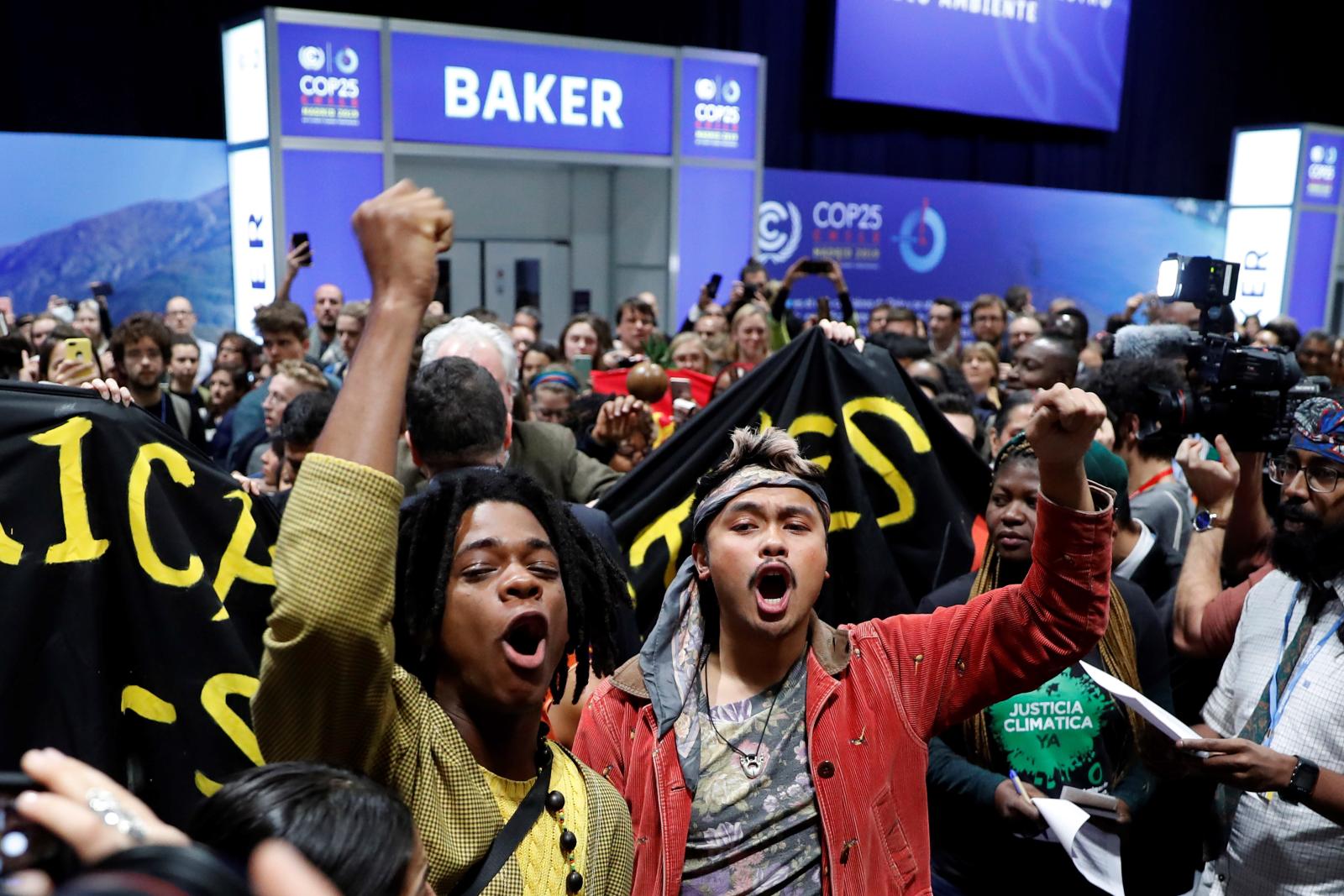 Protesto climático na COP25