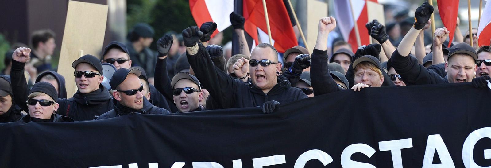 Manifestação de extrema-direita