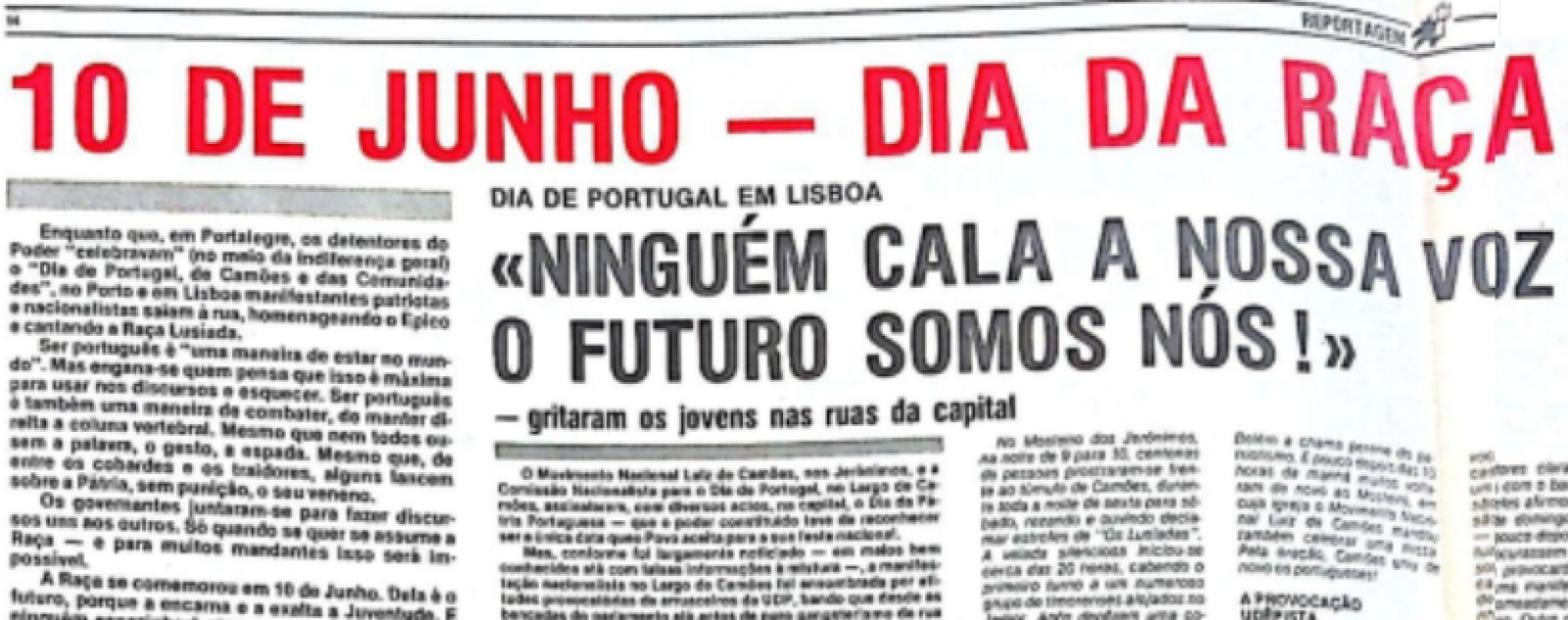 Notícia d'O Diabo de 13 de junho de 1978