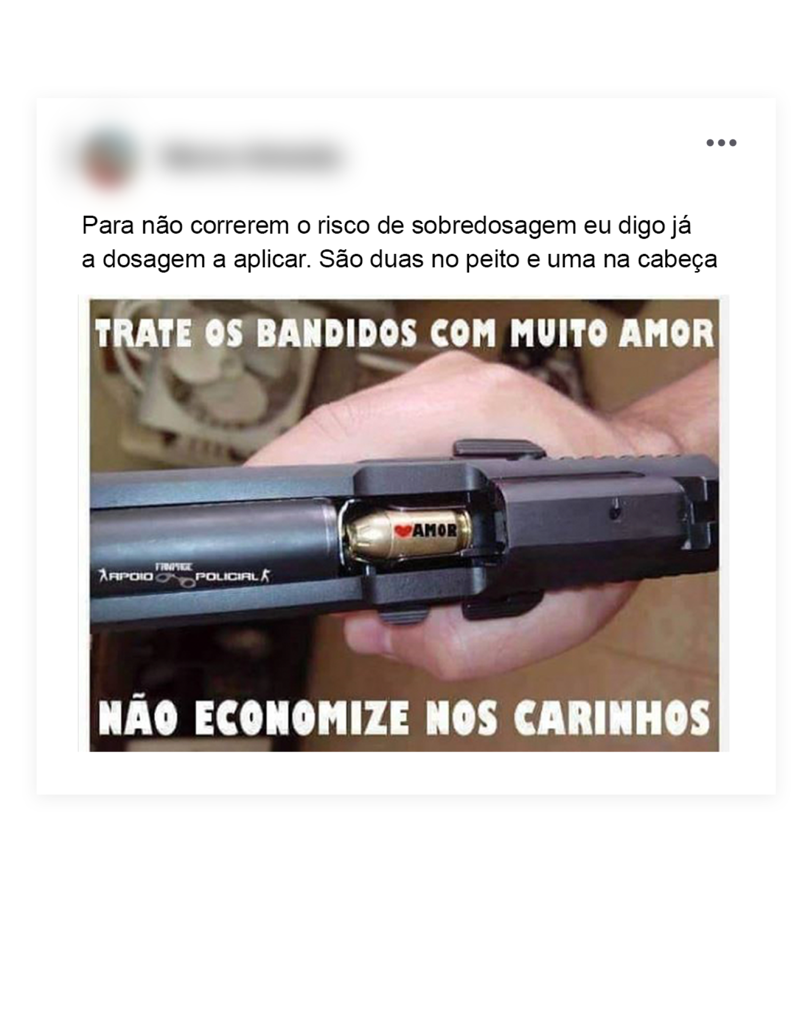 Policia arma