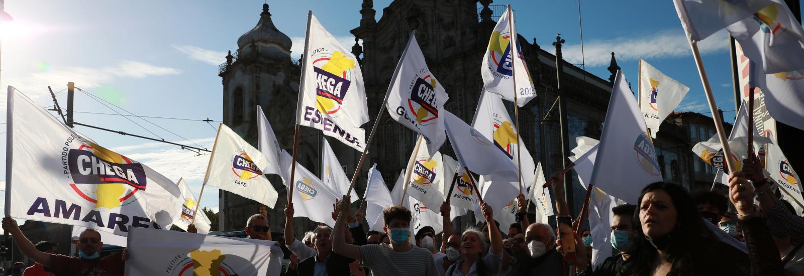 Manifestação Chega