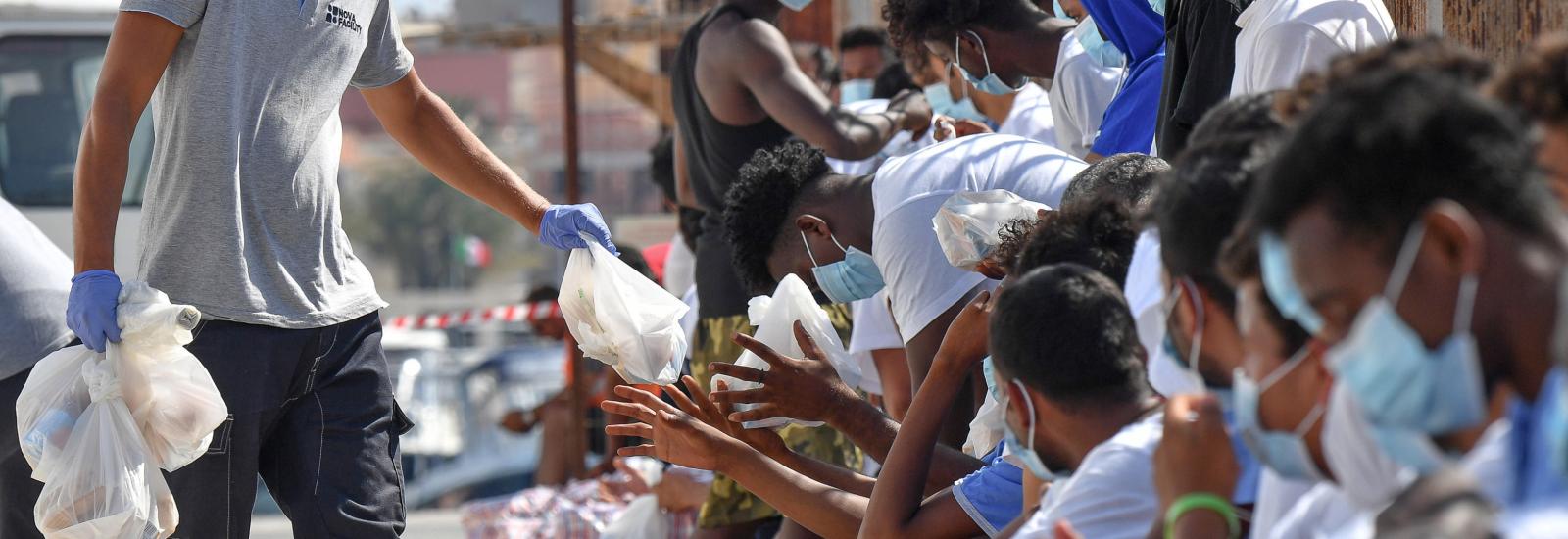 Refugiados Lampedusa