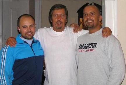 José Pinto-Coelho (ao centro) com Mário Machado (à direita)