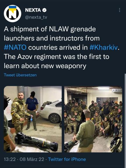 Mísseis Batalhão Azov