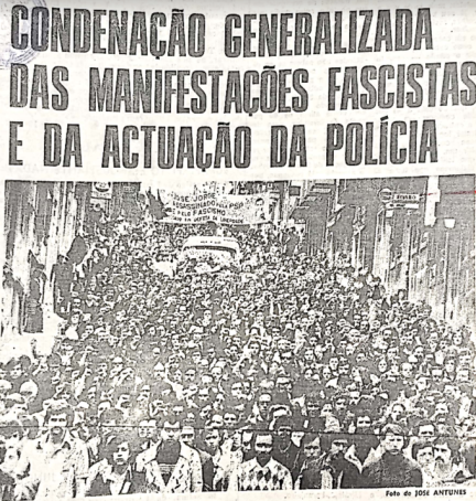 Condenação generalizada aos fascistas