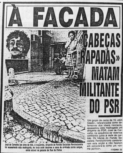 José Carvalho assassinado