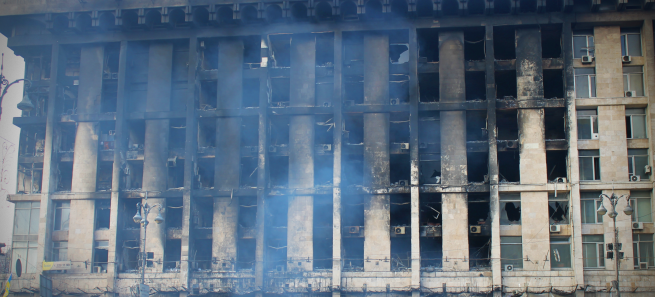 euromaidan incendio