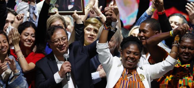 Gustavo Petro e Francia Márquez