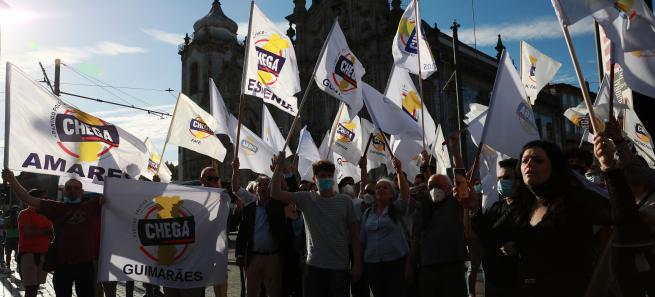 Manifestação Chega