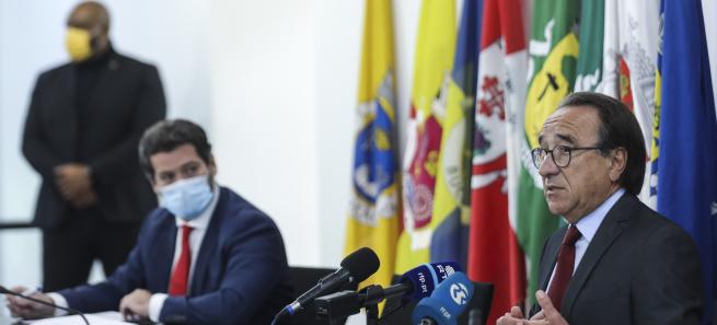 Pedro Arroja apresenta programa eleitoral do Chega às eleições legislativas, no dia 23 de dezembro de 2021