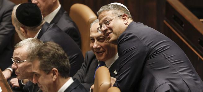 Benjamin Netanyahu e Itamar Ben-Gvir