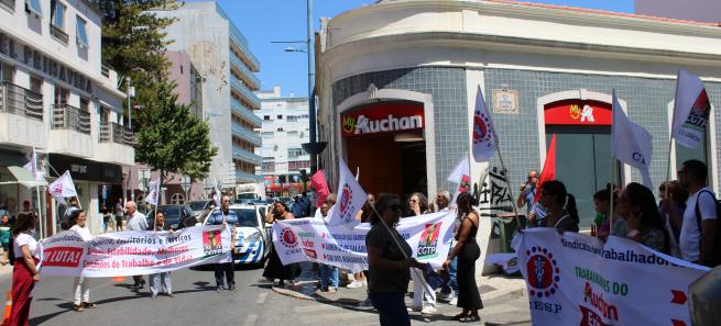 protesto Auchan