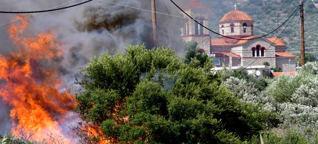 Incêndio grécia